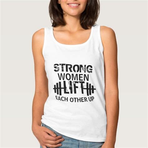 Strong Women Lift Each Other Up Top Zazzle Funny Tank Tops Goat