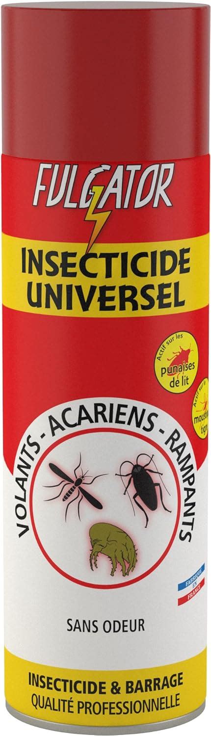 Fulgator Insecticide Universel Action 3 En 1 Contre Les Insectes
