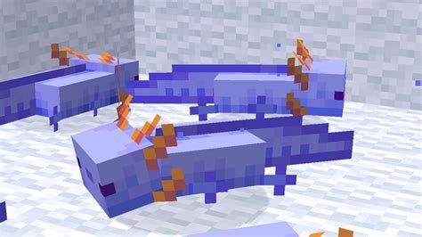 Rarest Blue Axolotls Unlimited Minecraft Texture Pack