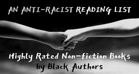 Nonfiction Books By Black Authors Anti Racist Reading List