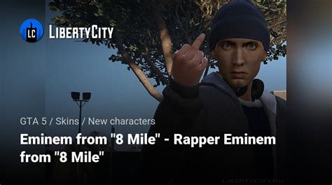 Download Eminem From 8 Mile Rapper Eminem From 8 Mile For Gta 5