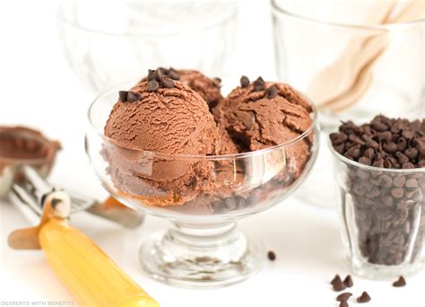 This recipe is an amazingly. Desserts With Benefits Healthy Double Chocolate Protein Frozen Yogurt (sugar free, low fat, high ...