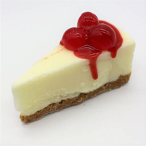 Cheesecake Slice With Cherries Just Dough It