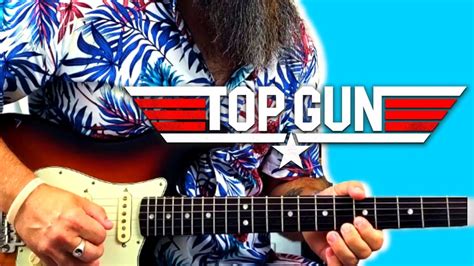 How To Play Top Gun Anthem Guitar Intro Youtube