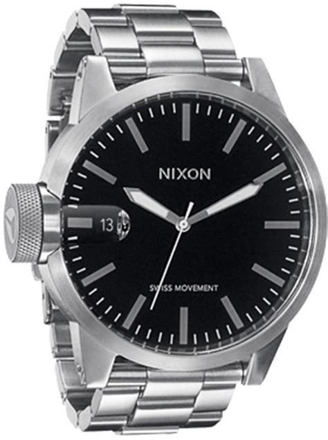 Nixon Mens Chronicle Ss Watch A198 000 Nixon Uk Watches
