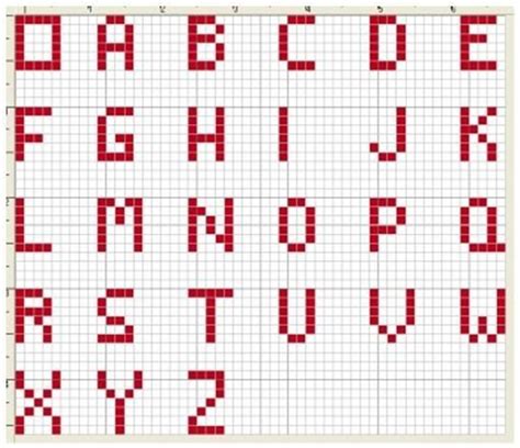 All of the charts are absolutely free. Image result for duplicate stitch letter patterns | Free ...