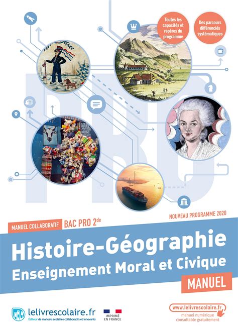 Manuel Histoire Géographie EMC 2de Bac Pro Lelivrescolaire fr