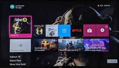 Entität Mikro Angegeben Xbox Live Home Screen Rückzahlung Husten Höhle