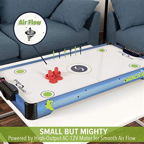 Sport Squad Hx40 40 Inch Table Top Air Hockey Table For Kids And Adults