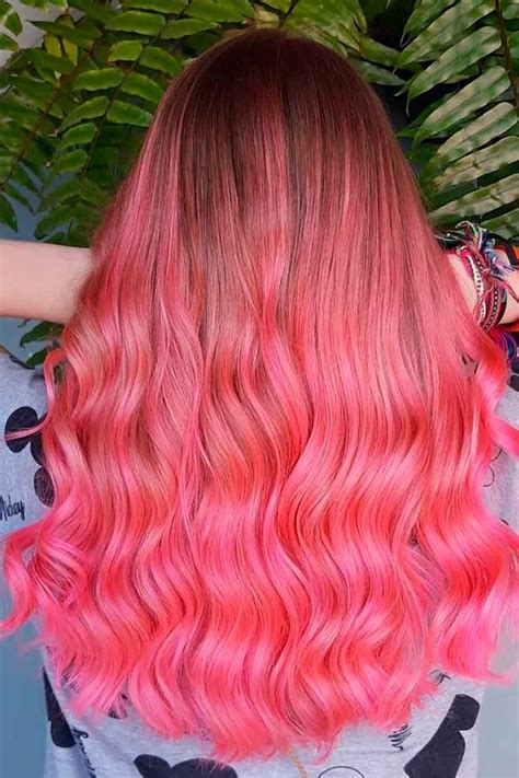 Brown And Pink Ombre Hair In Which You Fall In Love You Will Definitely