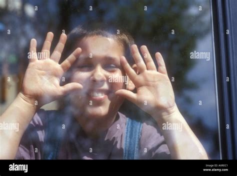 Nose Flattened Against Window Hi Res Stock Photography And Images Alamy