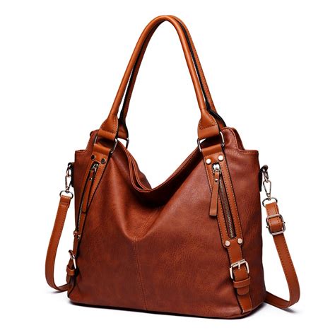 Soft Tan Leather Slouch Bag Iucn Water