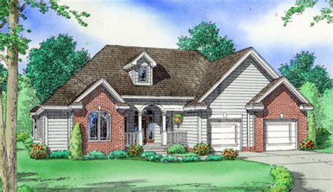 Traditional Style House Plan 3 Beds 25 Baths 1800 Sqft Plan 312