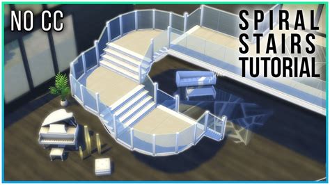 Picture Amoebae Sims 4 Tutorial Spiral Stairs Kate Emerald