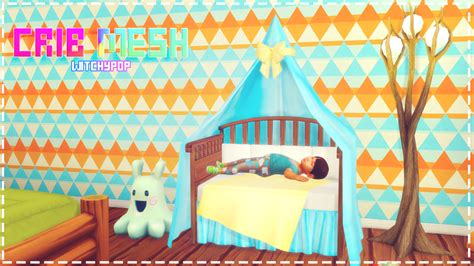 Sims 4 Ccs The Best Crib Mesh By Witchypop