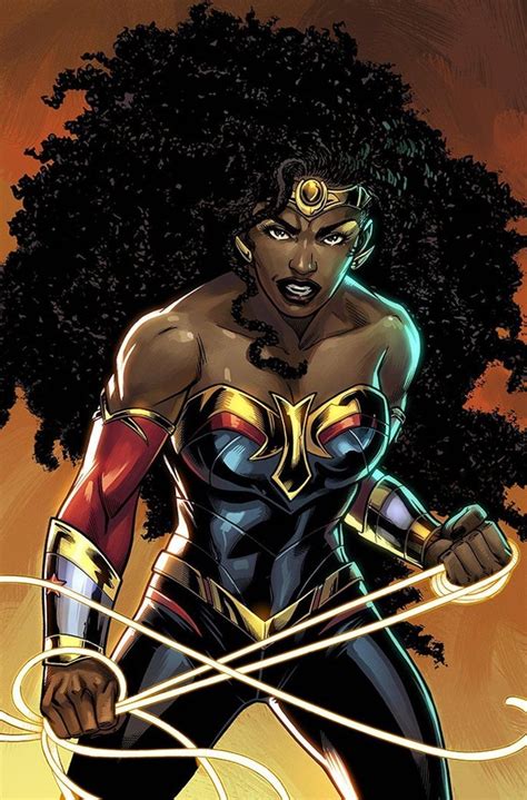 Dc Reveals First Look At Nubia As Wonder Woman In Future