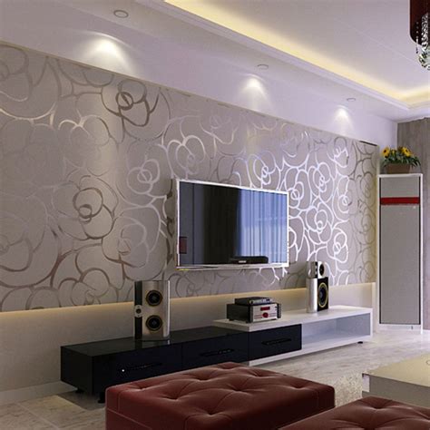 Vama Glossy Living Room Wallpapers For Home Rs 300 Roll Vama Home