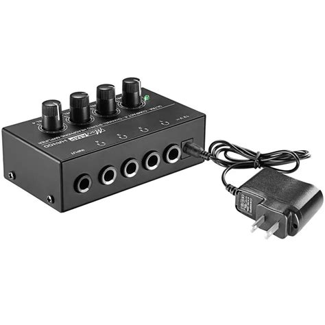 Ha Ultra Compact Channels Mini Audio Stereo Headphone Amplifier