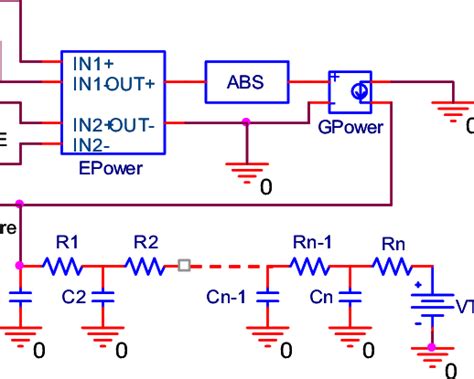 Spice Abm Thermal Model Download Scientific Diagram