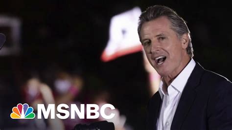Gavin Newsom Survives Recall Election Will Remain California Governor Youtube