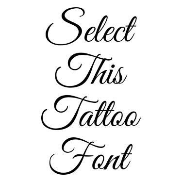 These handwritten fonts are drawn using any kind of writing instrument like pen, pencil, felt marker, brush, etc. Handwritten Script Tattoo Font Generator in 2020 (With ...