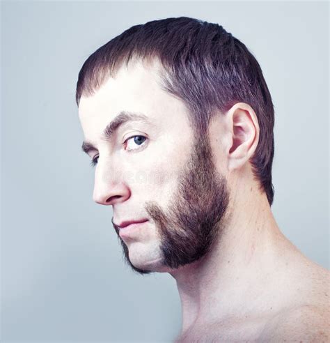 Man With Sideburns Stock Image Image Of Modern People 25010565