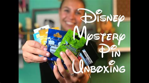 DISNEY MYSTERY PIN UNBOXING YouTube