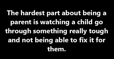 The Hardest Part About Being A Parent