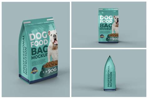 Pet Food Bag Mockup Graphic Templates Envato Elements