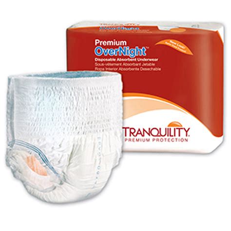 Tranquility 2116 Premium Overnight Pull On Diapers Large 64case