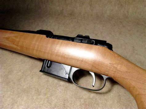 Cz 527 American 204 Ruger Maple Stock With Rings For Sale At Gunauction