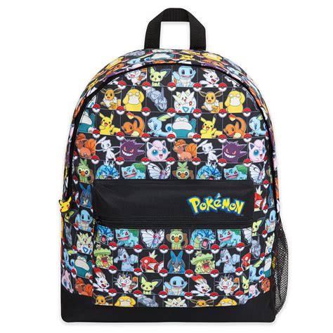 Buy Pokemon Backpack Kids School Bag Boys Girls Teens Pikachu Pokeball
