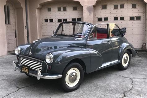 1961 Morris Minor 1000 Convertible For Sale On Bat Auctions Sold For
