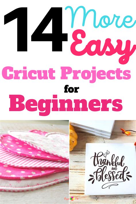 14 More Easy Cricut Crafts For Beginners Cricut Projects Cricut