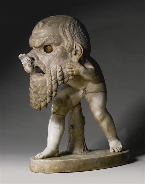 Syusyu Archaicwonder Marble Figure Of A Young Satyr Theatre