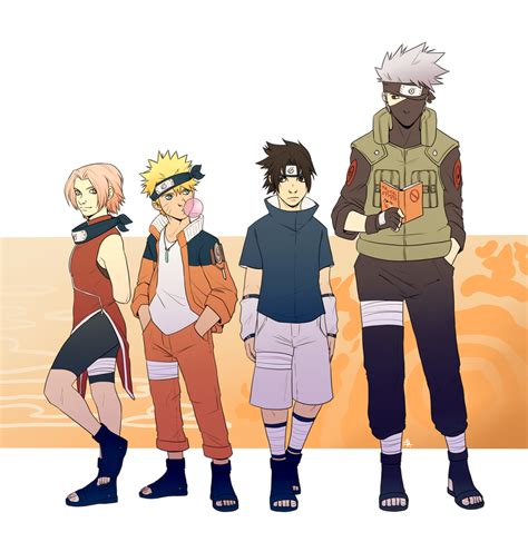 Naruto Team 7 By Mayhwolf On Deviantart