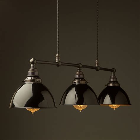 Bronze Edison Billiard Table Pendant