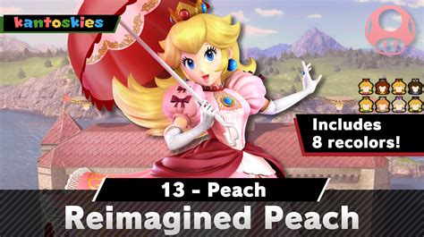 Reimagined Peach [super Smash Bros Ultimate] [mods]