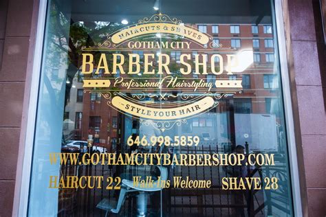 Gotham City Barber Shop Nyc Hair Cut Photo Gallery