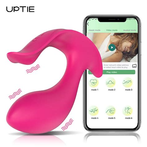 App Wireless Bluetooth Dildo Vibrator For Women Remote Control Wearable