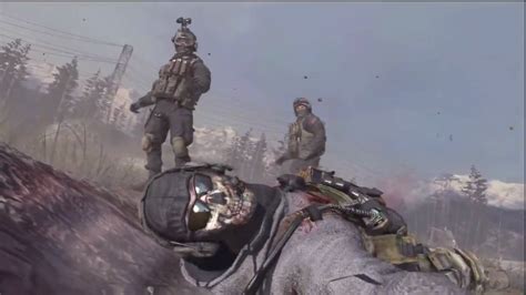 Call Of Duty Modern Warfare 2 Roach And Ghost Death Youtube