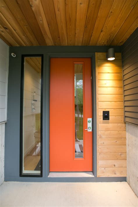 10 Modern Orange Front Door Decoomo