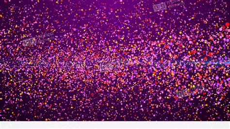 Glitter Glowing Wall Particles Background Dream Colorful Stock