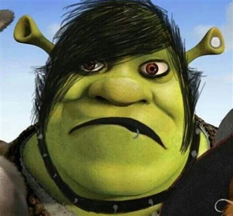 Hahahaha Emo Shrek Shrek Shrek Memes Fairytale Creatures