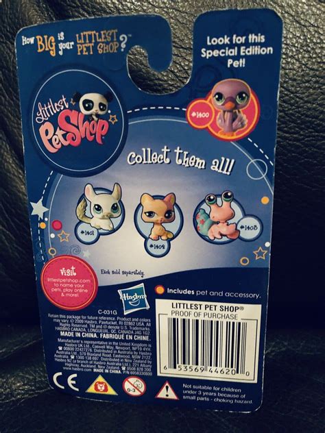 Littlest Pet Shop 1401 Chinchilla Moc Hasbro 2009 For Sale Online Ebay