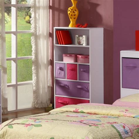 Discover bedroom ideas and design inspiration from a variety of bedrooms, including color, decor and theme options. Bancroft Storage 47.3" Bookcase | Bookcase storage, Girls ...