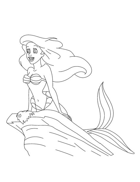 Exclusive artistic illustrations for fans of all ages. Free Printable Little Mermaid Coloring Pages For Kids