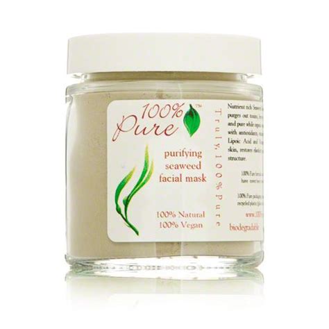 Pure Purifying Seaweed Facial Mask Allow Your Face To Breath With This Natural Detoxifying