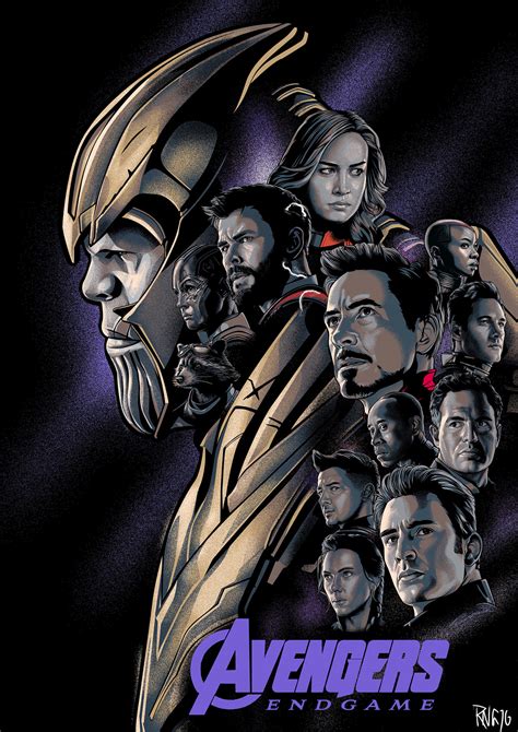 Avengers Endgame Fan Art Colection Peopleofdesign