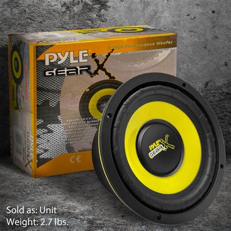 Pyle Plg54 Marine And Waterproof Vehicle Subwoofers On The Road